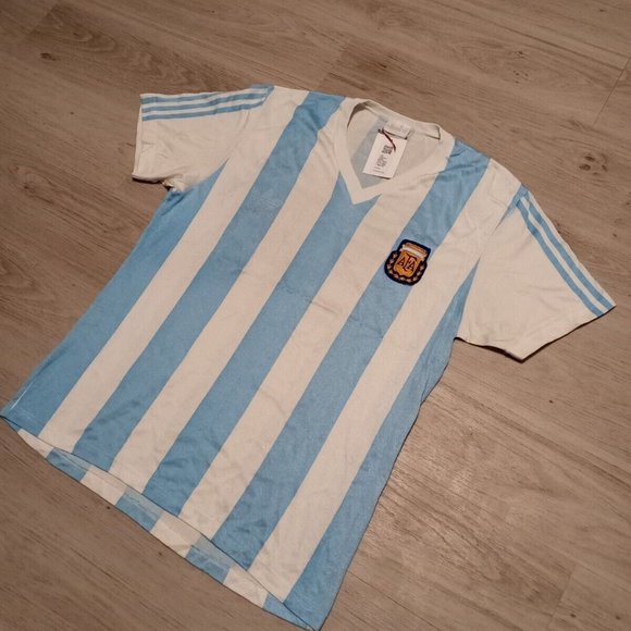 Argentina 1991/1992 Player Issued (Cagna) Original Adidas Vintage Soccer Jersey
